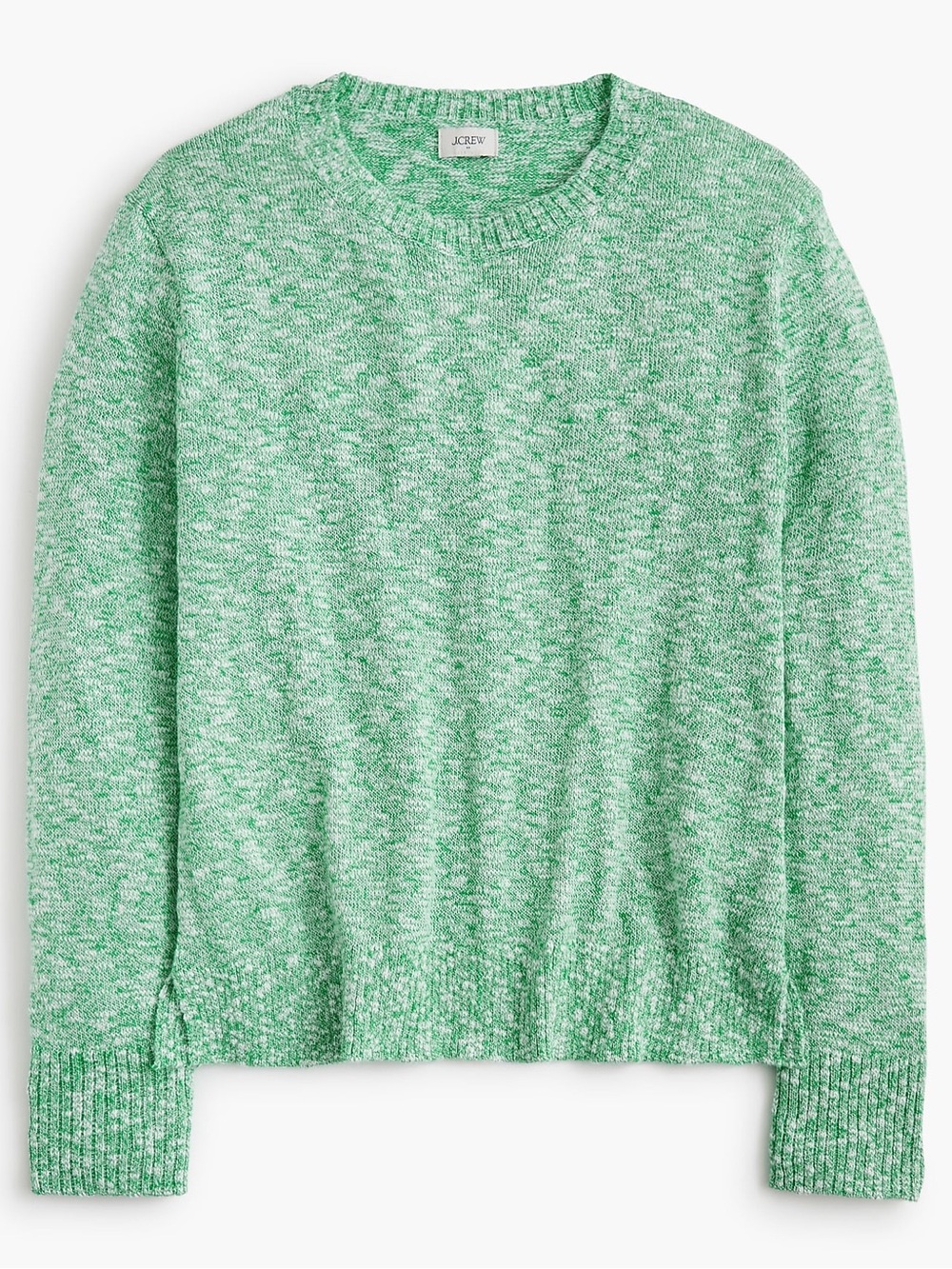 J. Crew Marled Mint Green Crewneck Sweater - NWT - M